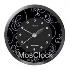 Настенные часы B & S SHC-105 CQG(BL)