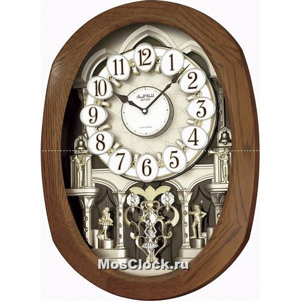 Rhythm 4MH810WD06 настенные часы купить в магазине MosClock Rhythm 4MH810WD06 настенные часы купить в магазине MosClock