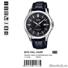Наручные часы Casio MTS-100L-1A
