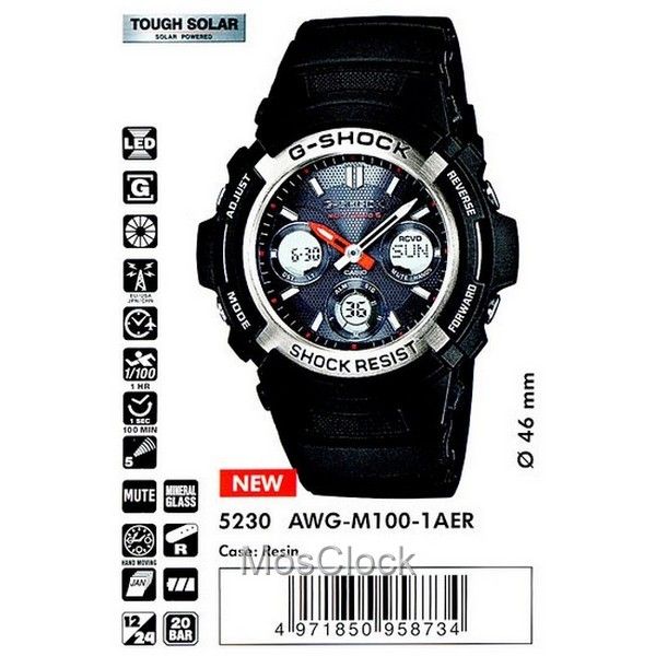 CASIO AWG-M100-1A CASIO AWG-M100-1A