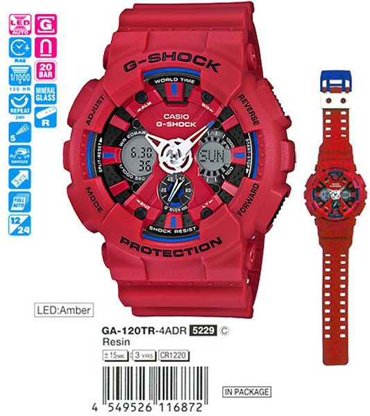 Casio G-Shock GA-120TR-4A Casio G-Shock GA-120TR-4A
