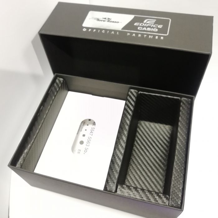 Casio Edifice EFR-557TR-1A коробка. Casio Edifice EFR-557TR-1A коробка.