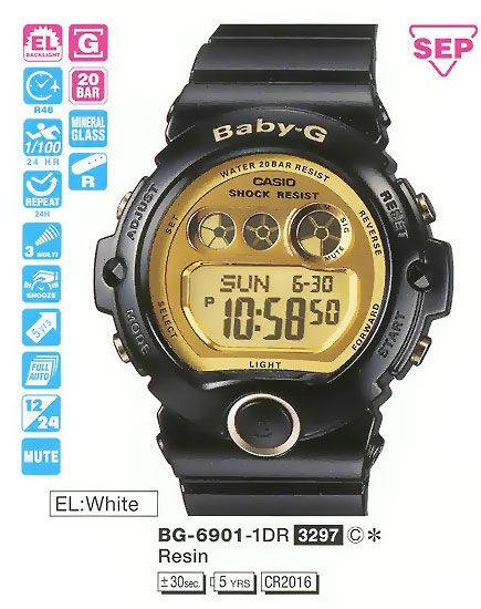 Casio BG-6901-1E