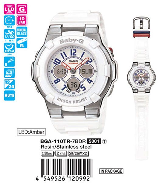 Casio BGA-110TR-7B