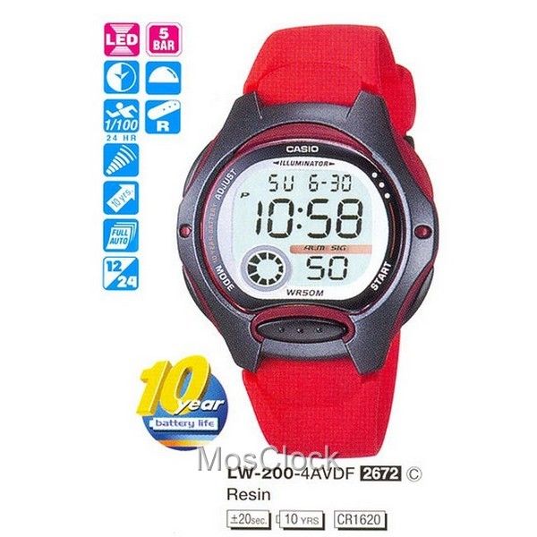 Casio LW-200-4A