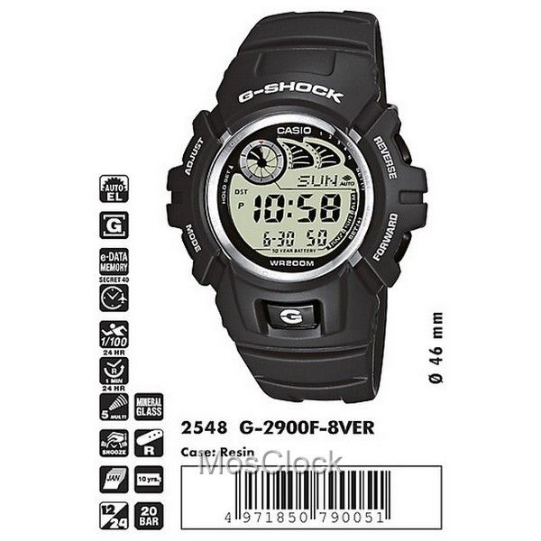 CASIO G-SHOCK G-2900F-8V CASIO G-SHOCK G-2900F-8V