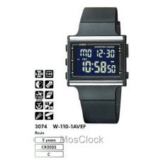 Наручные часы Casio W-110-1A