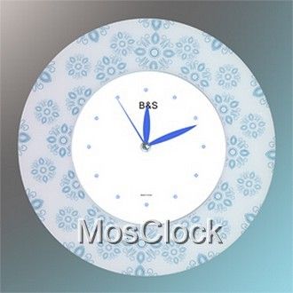 Настенные часы B & S SHC-300 GF(BU) Настенные часы B & S SHC-300 GF(BU)