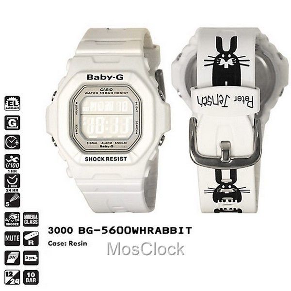 Casio BG-5600WHRABBIT Casio BG-5600WHRABBIT