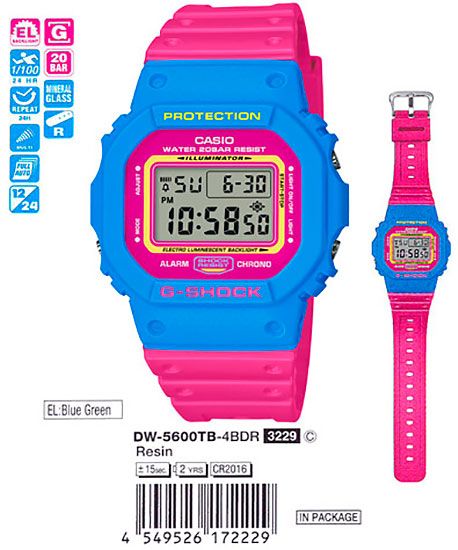 Casio G-Shock DW-5600TB-4B Casio G-Shock DW-5600TB-4B