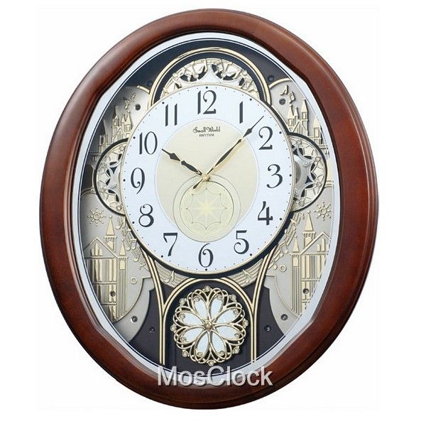 Rhythm 4MH876WD06 настенные часы