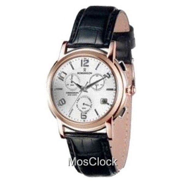 Наручные кварцевый мужские часы Romanson TL3587U MR WH Наручные кварцевый мужские часы Romanson TL3587U MR WH