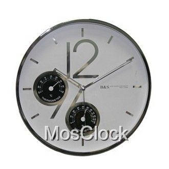 Настенные часы B & S SHC-301CSP(W) Настенные часы B & S SHC-301CSP(W)
