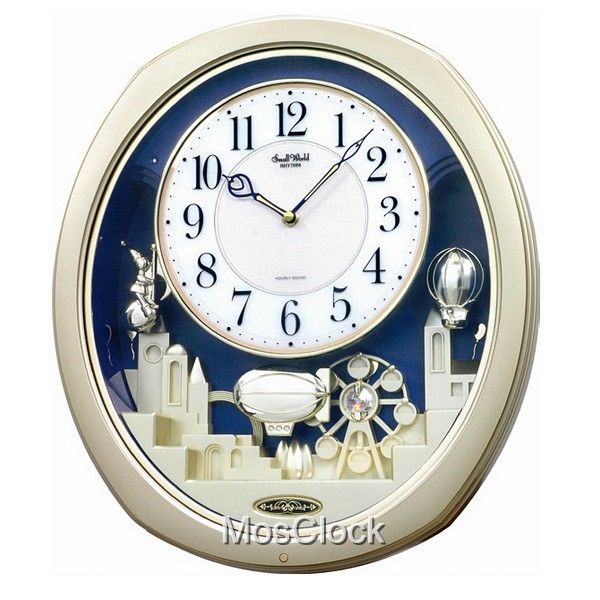 Rhythm 4MH854WD18 настенные часы