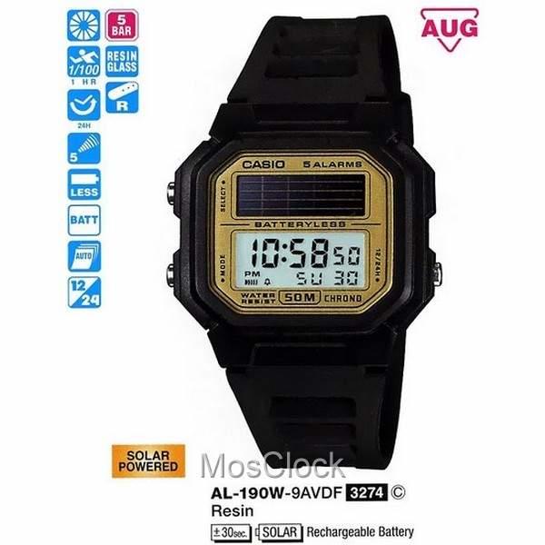 AL 190W 9A CASIO MosClock