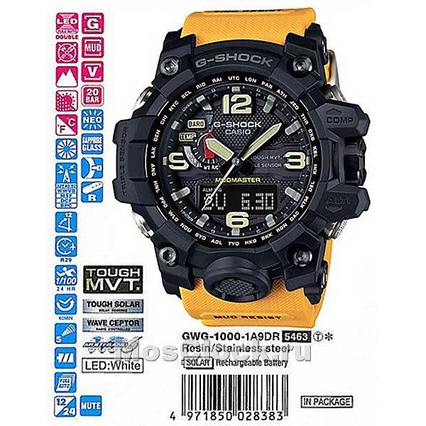 Casio G-Shock GWG-1000-1A9 Casio G-Shock GWG-1000-1A9