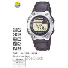 Наручные часы Casio W-211B-1A