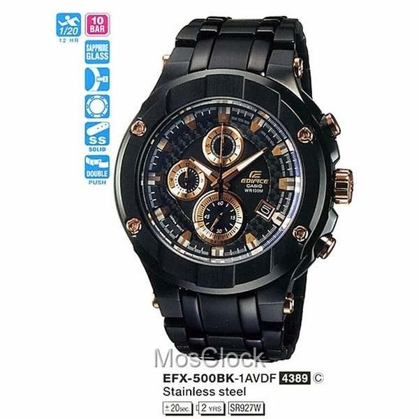Casio Edifice EFX-500BK-1A