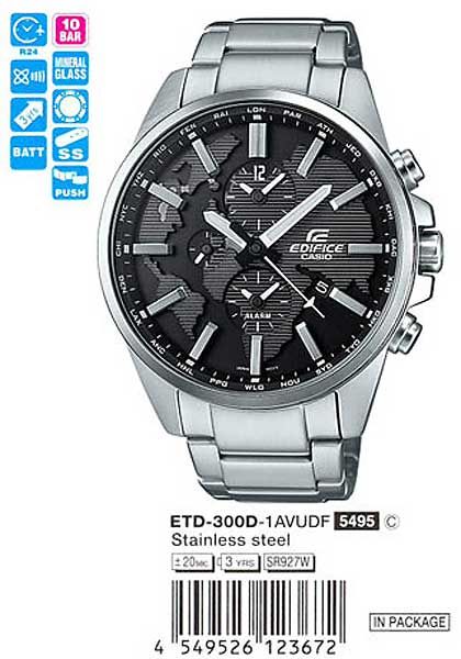 Casio Edifice ETD-300D-1A