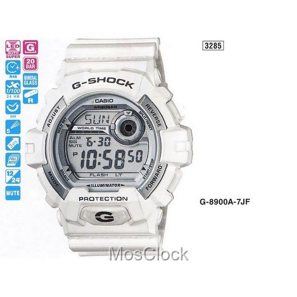 G 8900A 7E CASIO G SHOCK MosClock