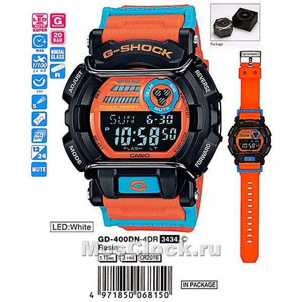 Casio G-Shock GD-400DN-4E Casio G-Shock GD-400DN-4E
