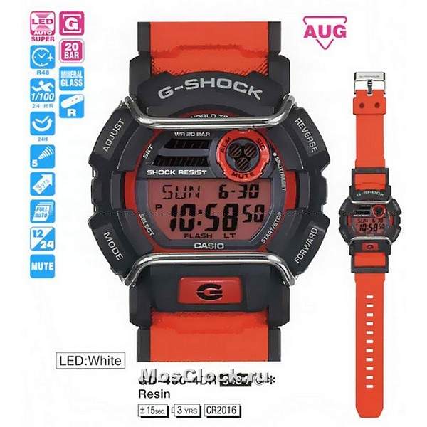 GD 400 4E CASIO G SHOCK MosClock