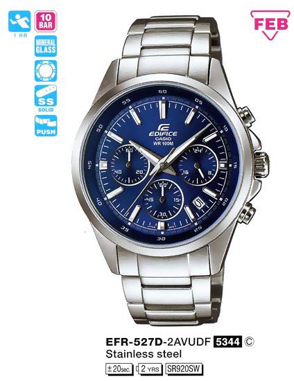 CASIO EFR-527D-2A CASIO EFR-527D-2A