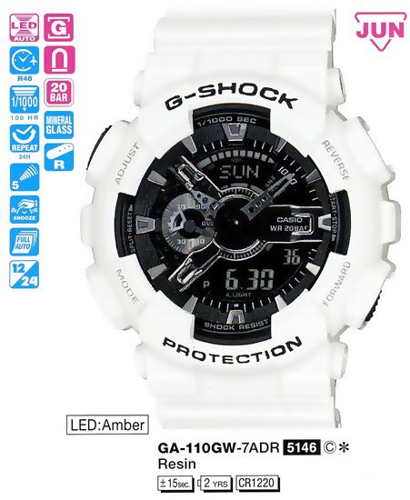 GA 110GW 7A CASIO G SHOCK MosClock
