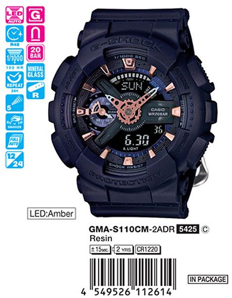Casio G-Shock GMA-S110CM-2A Casio G-Shock GMA-S110CM-2A