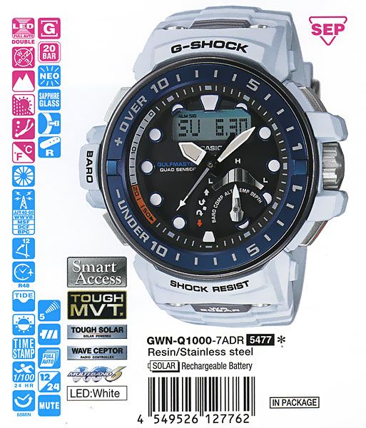 Casio G-Shock GWN-Q1000-7A