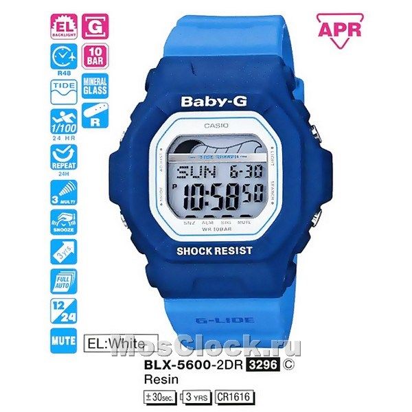 Baby g cheap blx 5600