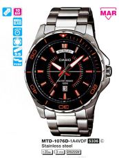 Наручные часы Casio MTD-1076D-1A4