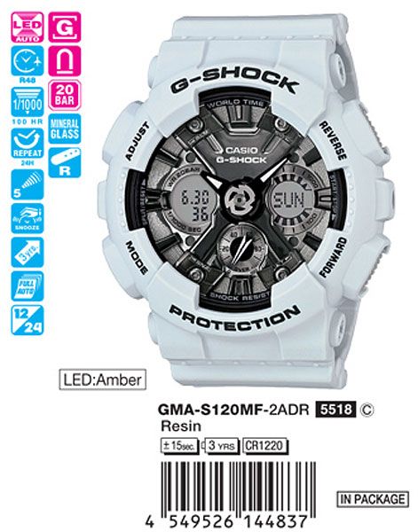 Casio G-Shock GMA-S120MF-2A Casio G-Shock GMA-S120MF-2A