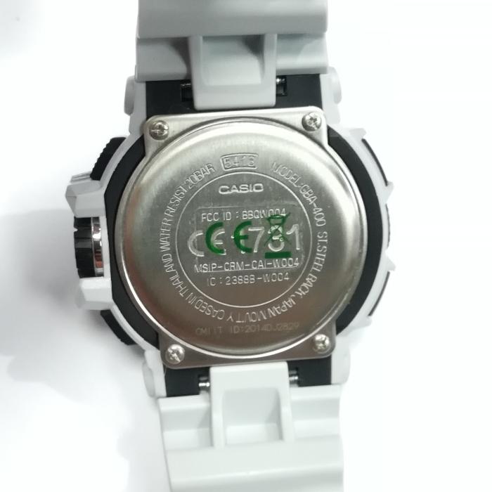 Casio G-Shock GBA-400-8B вид сзади Casio G-Shock GBA-400-8B вид сзади