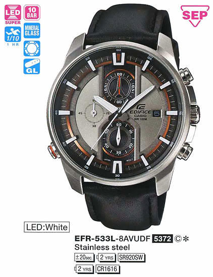 Casio Edifice EFR-533L-8A