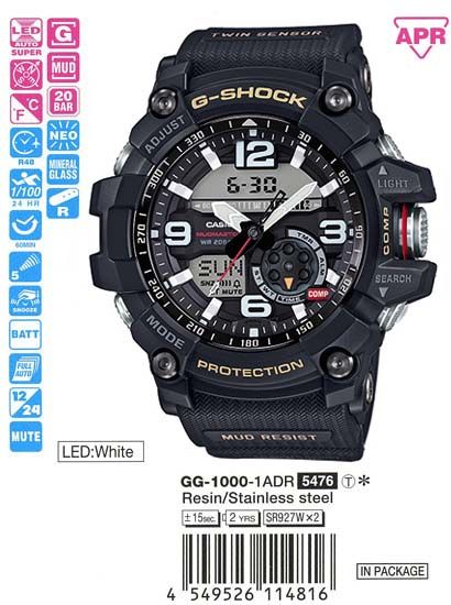 Casio G-Shock GG-1000-1A Casio G-Shock GG-1000-1A