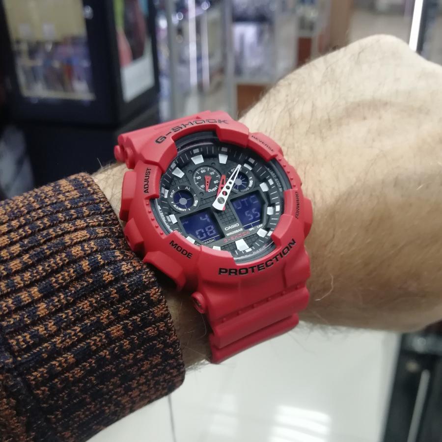 GA 100B 4A CASIO G SHOCK MosClock