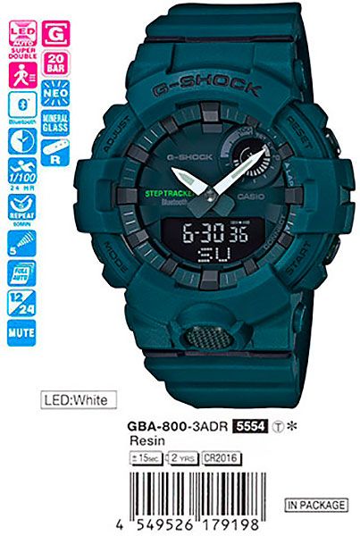 Casio G-Shock GBA-800-3A