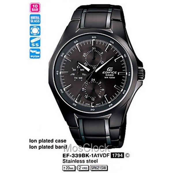 Casio Edifice EF-339BK-1A1