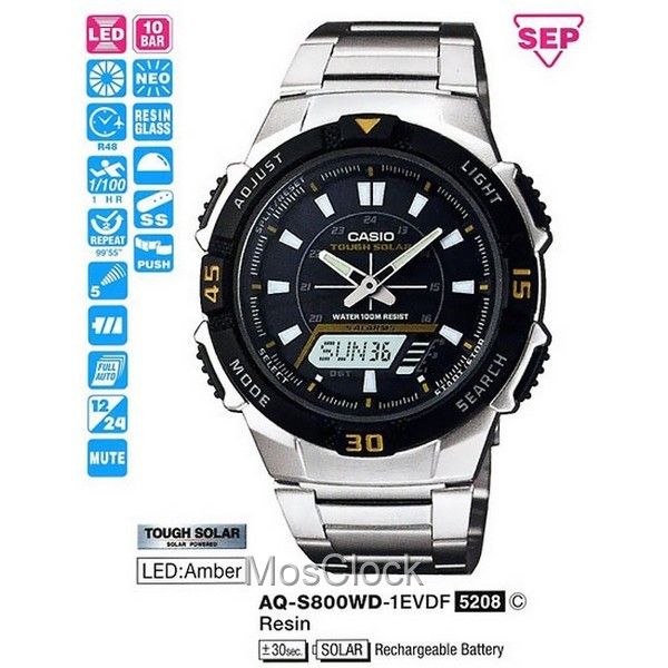 Casio AQ-S800WD-1E Casio AQ-S800WD-1E