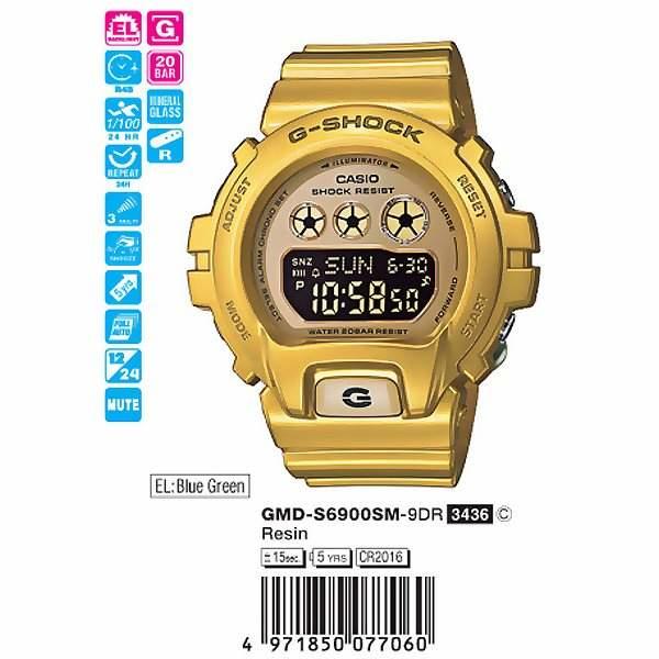 Casio G-Shock GMD-S6900SM-9E Casio G-Shock GMD-S6900SM-9E