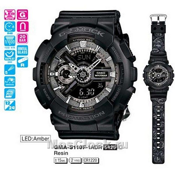 Casio G-Shock GMA-S110F-1A