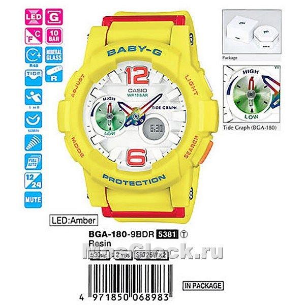 Casio BGA-180-9B