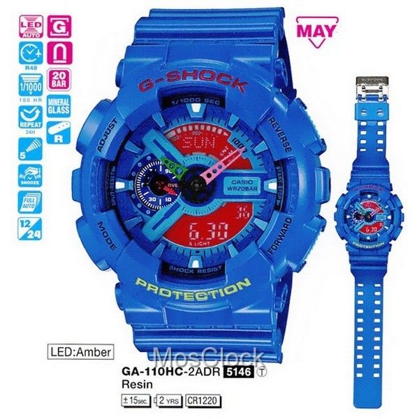 Casio G-Shock GA-110HC-2A Casio G-Shock GA-110HC-2A