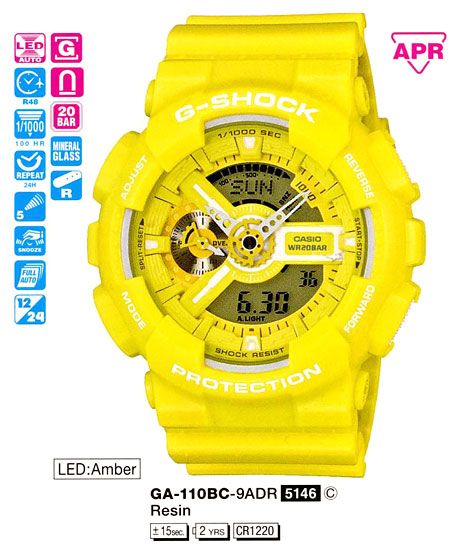 CASIO GA-110BC-9A CASIO GA-110BC-9A