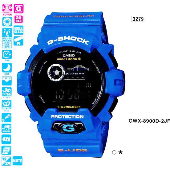 GWX 8900D 2E CASIO G SHOCK MosClock