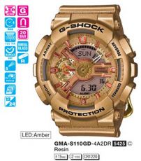 Casio G-Shock GMA-S110GD-4A2