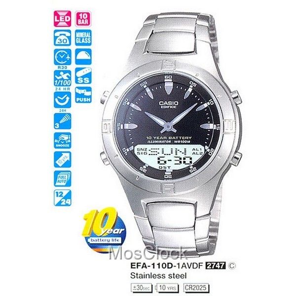 Casio Edifice EFA-110D-1A