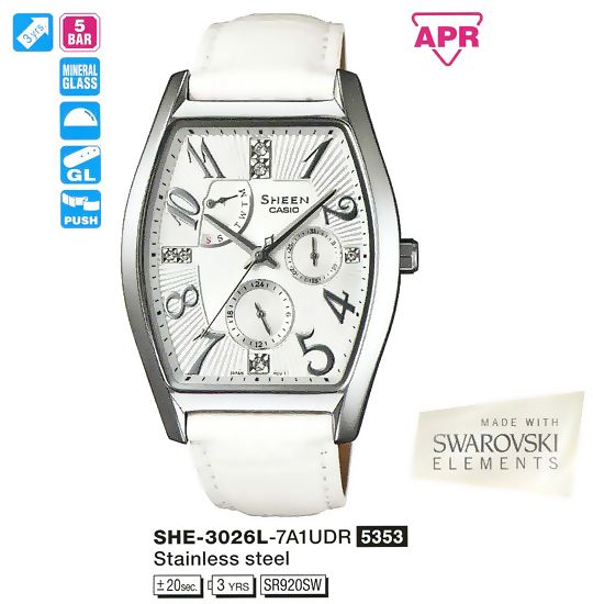 CASIO SHE-3026L-7A1