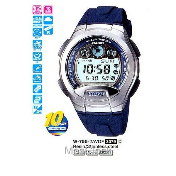Casio W-755-2A Casio W-755-2A